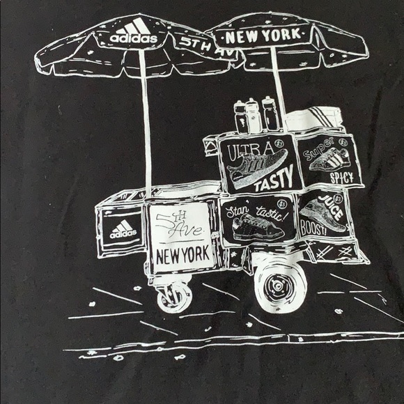 Rare Adidas Food truck T shirt - Picture 3 of 4